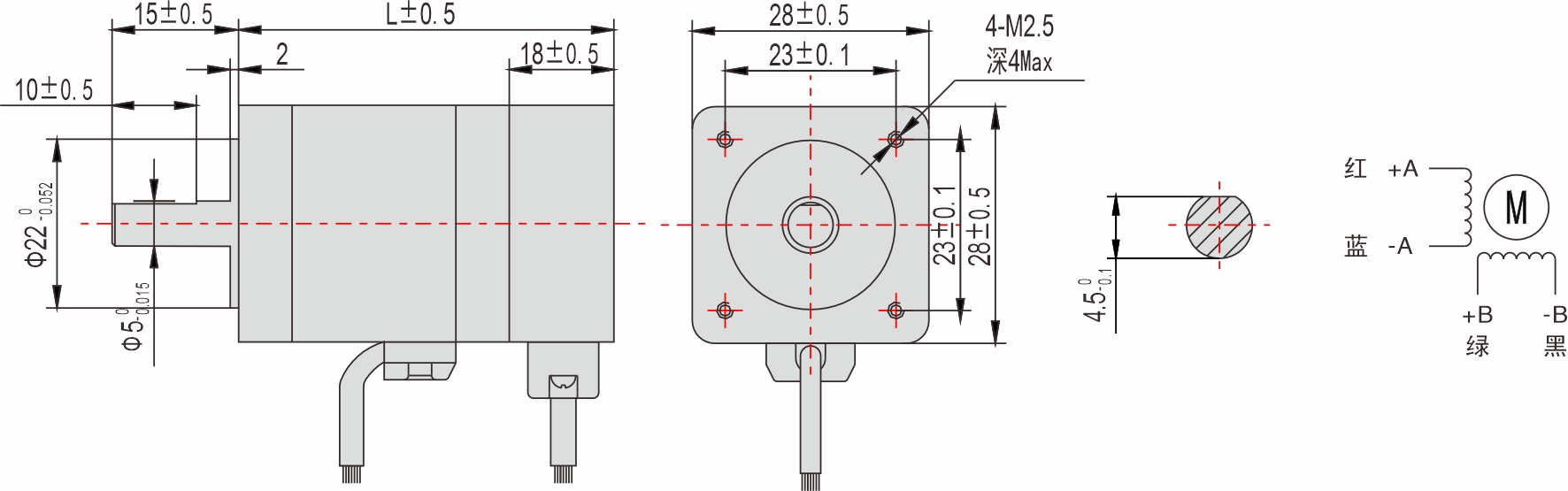 28mm 系列 閉環(huán)步進電機