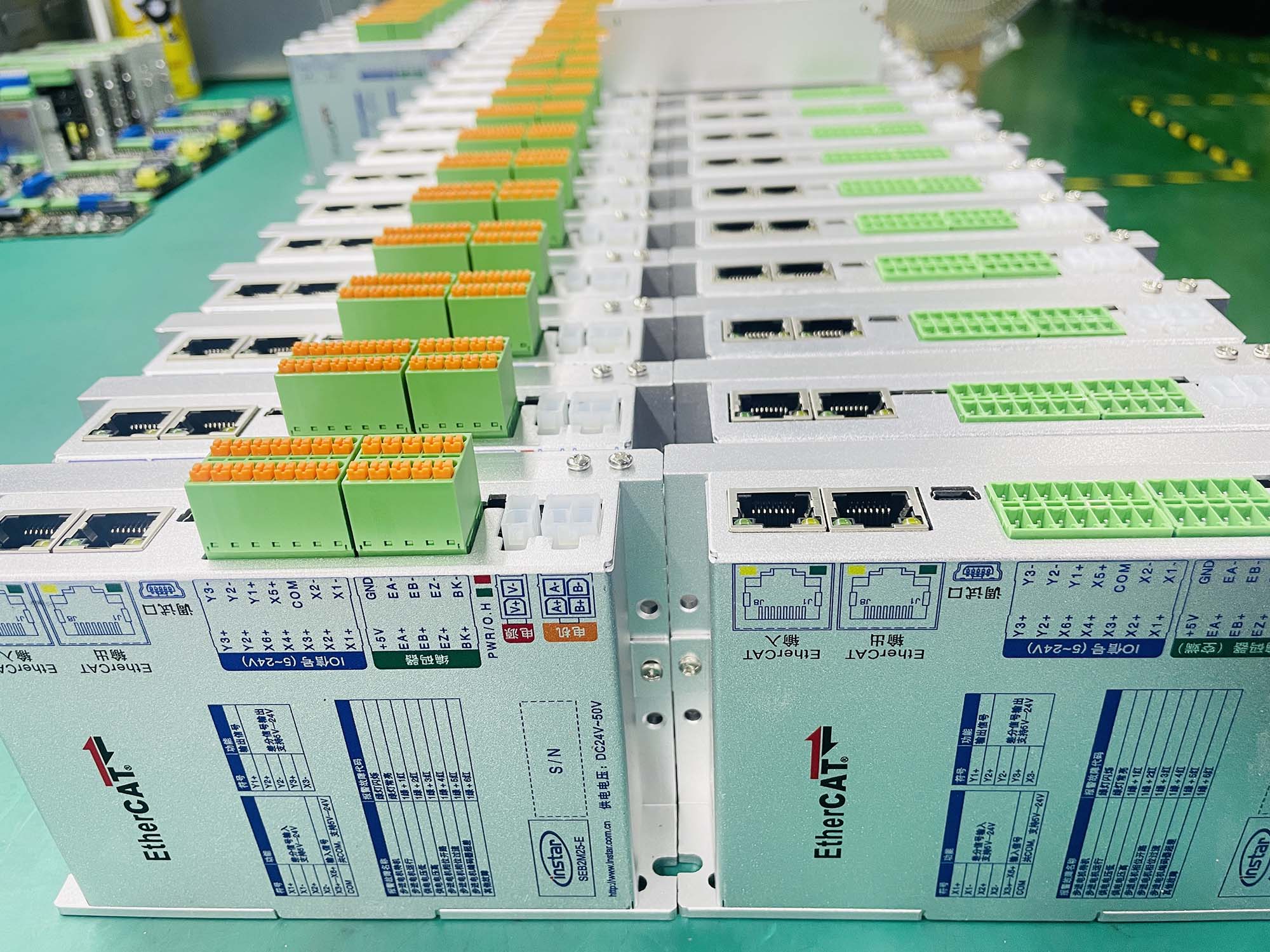 英士達(dá)機(jī)電EtherCAT總線閉環(huán)步進(jìn)電機(jī)驅(qū)動(dòng)器 英士達(dá)機(jī)電EtherCAT總線閉環(huán)步進(jìn)電機(jī)驅(qū)動(dòng)器